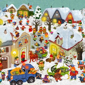 Wimmelbild
Weihnachtkalender
Malereibetrieb Wimmelbild
Weihnachtkalender
Malereibetrieb